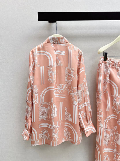26ss Printed Shirt/Long Pants