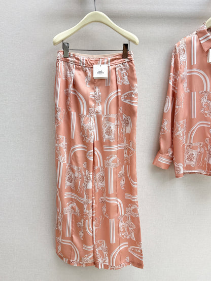 26ss Printed Shirt/Long Pants