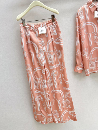 26ss Printed Shirt/Long Pants