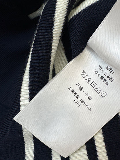 26ss Navy-style temperament faux layered vest