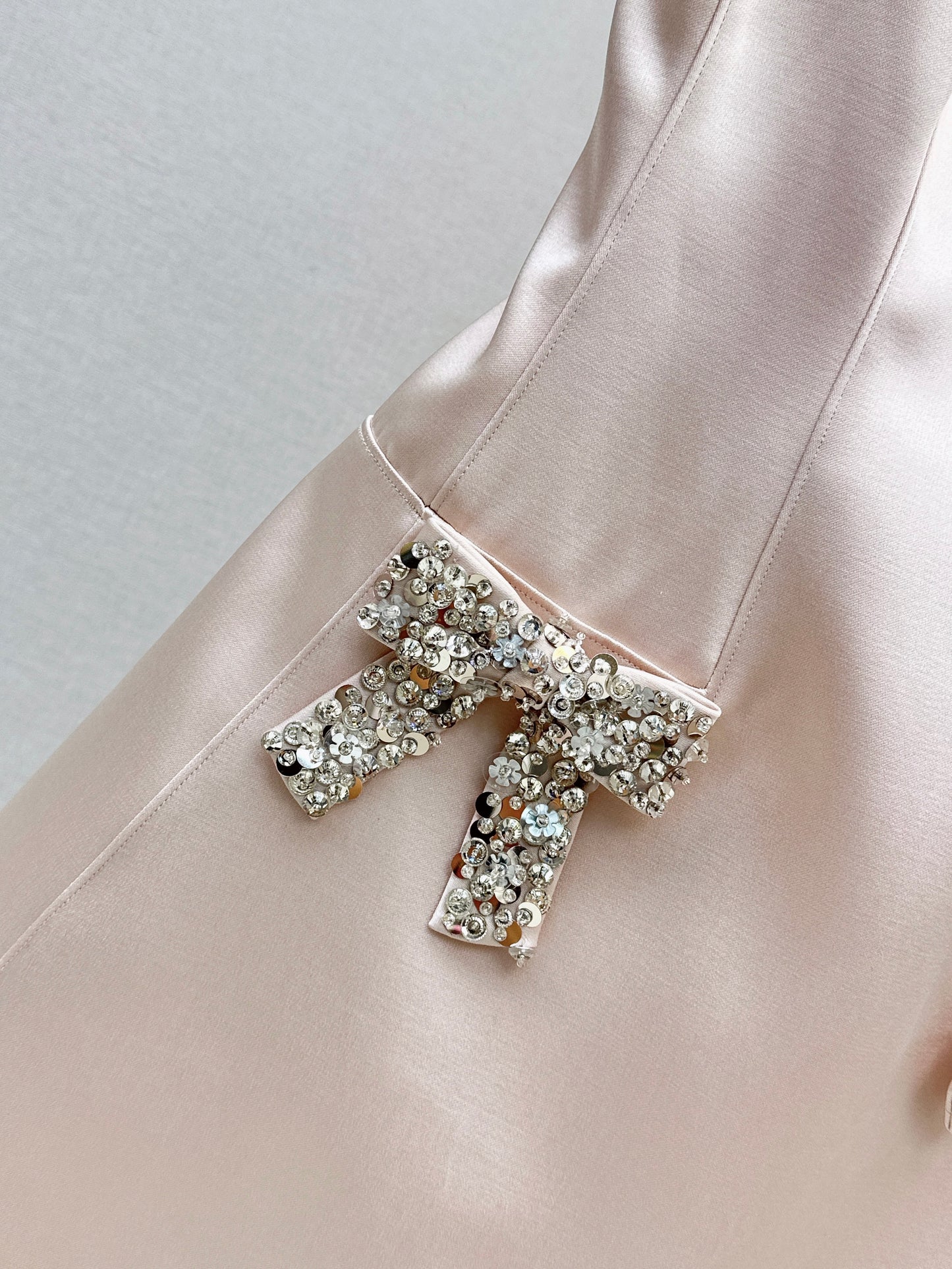 26ss Satin Spaghetti Strap A-Line Dress
