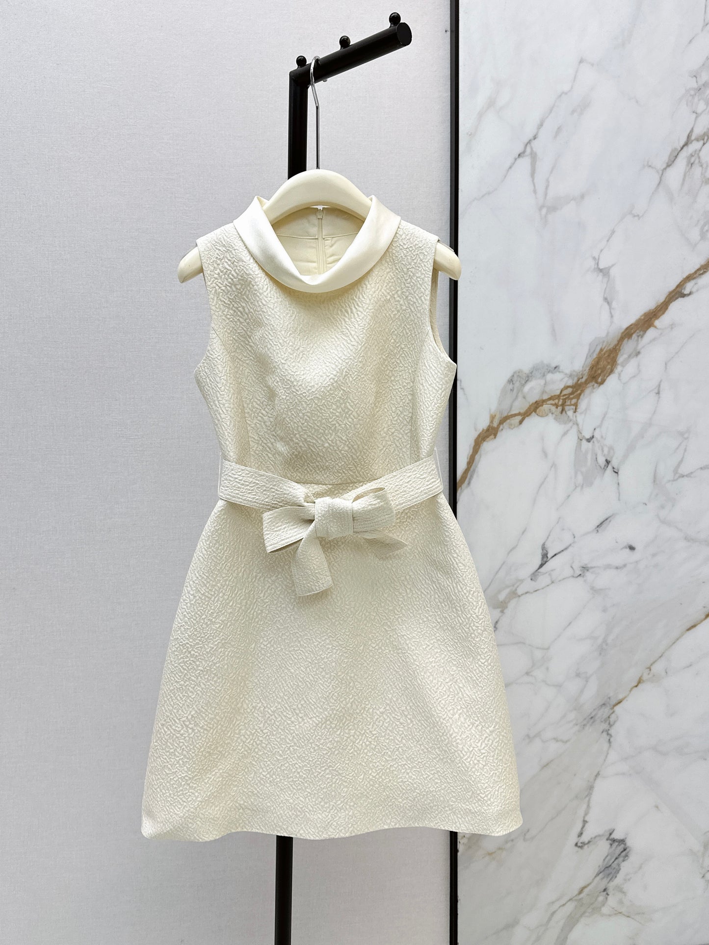 26ss Jacquard Sleeveless Dress