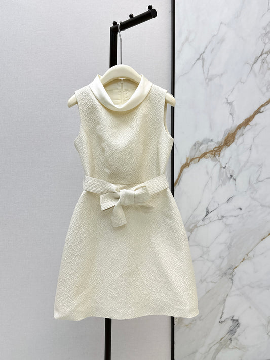 26ss Jacquard Sleeveless Dress