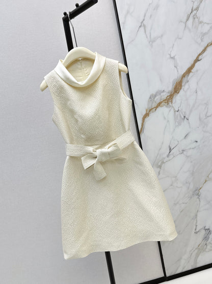 26ss Jacquard Sleeveless Dress
