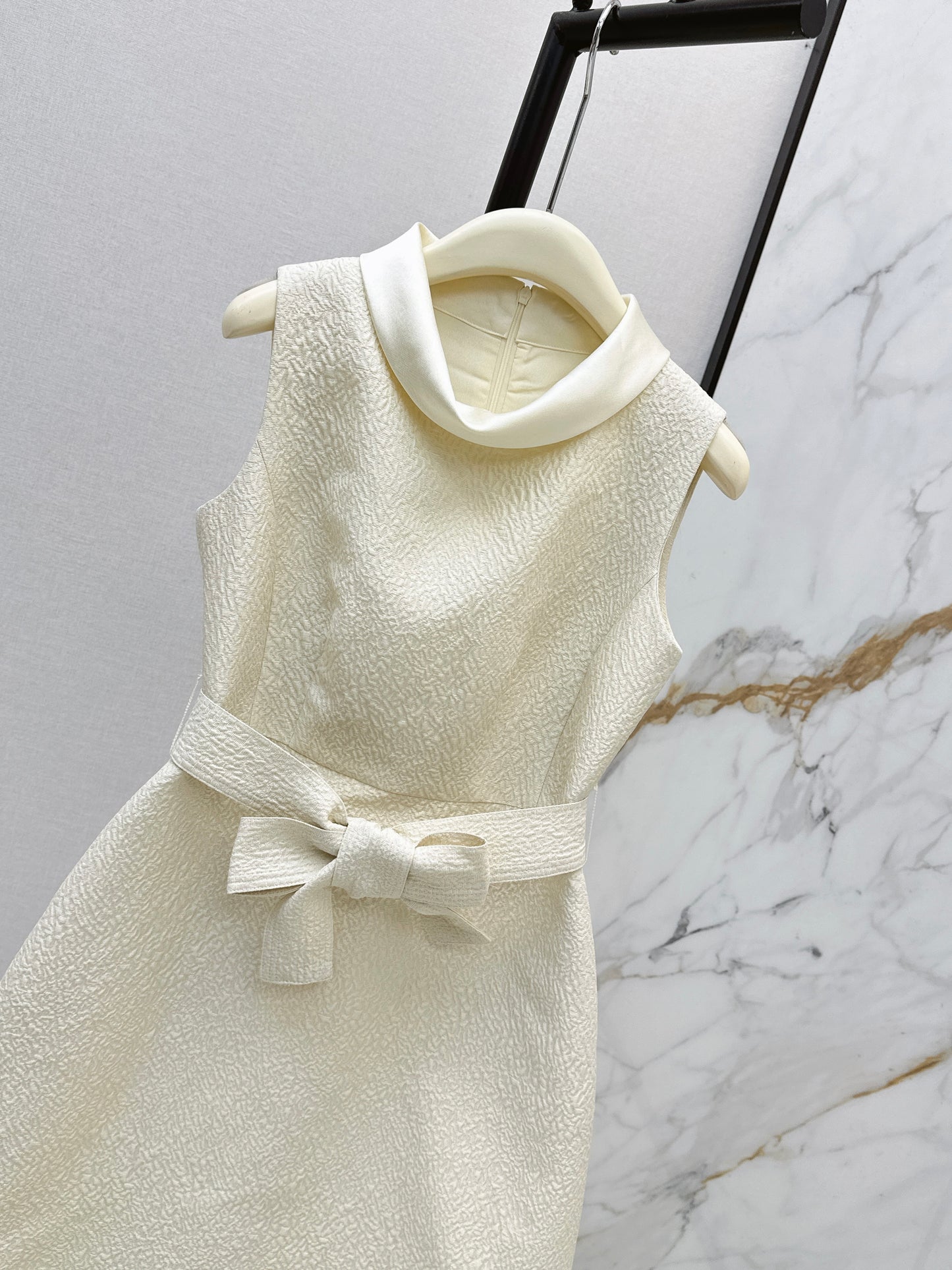 26ss Jacquard Sleeveless Dress