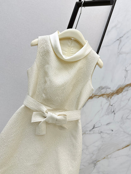 26ss Jacquard Sleeveless Dress