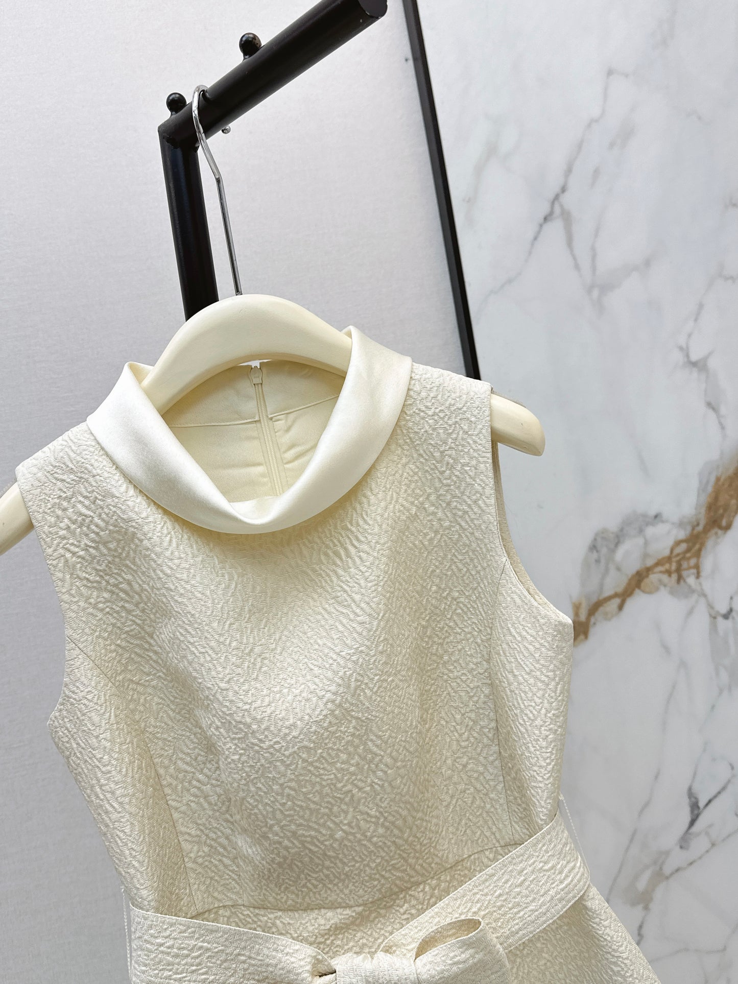 26ss Jacquard Sleeveless Dress