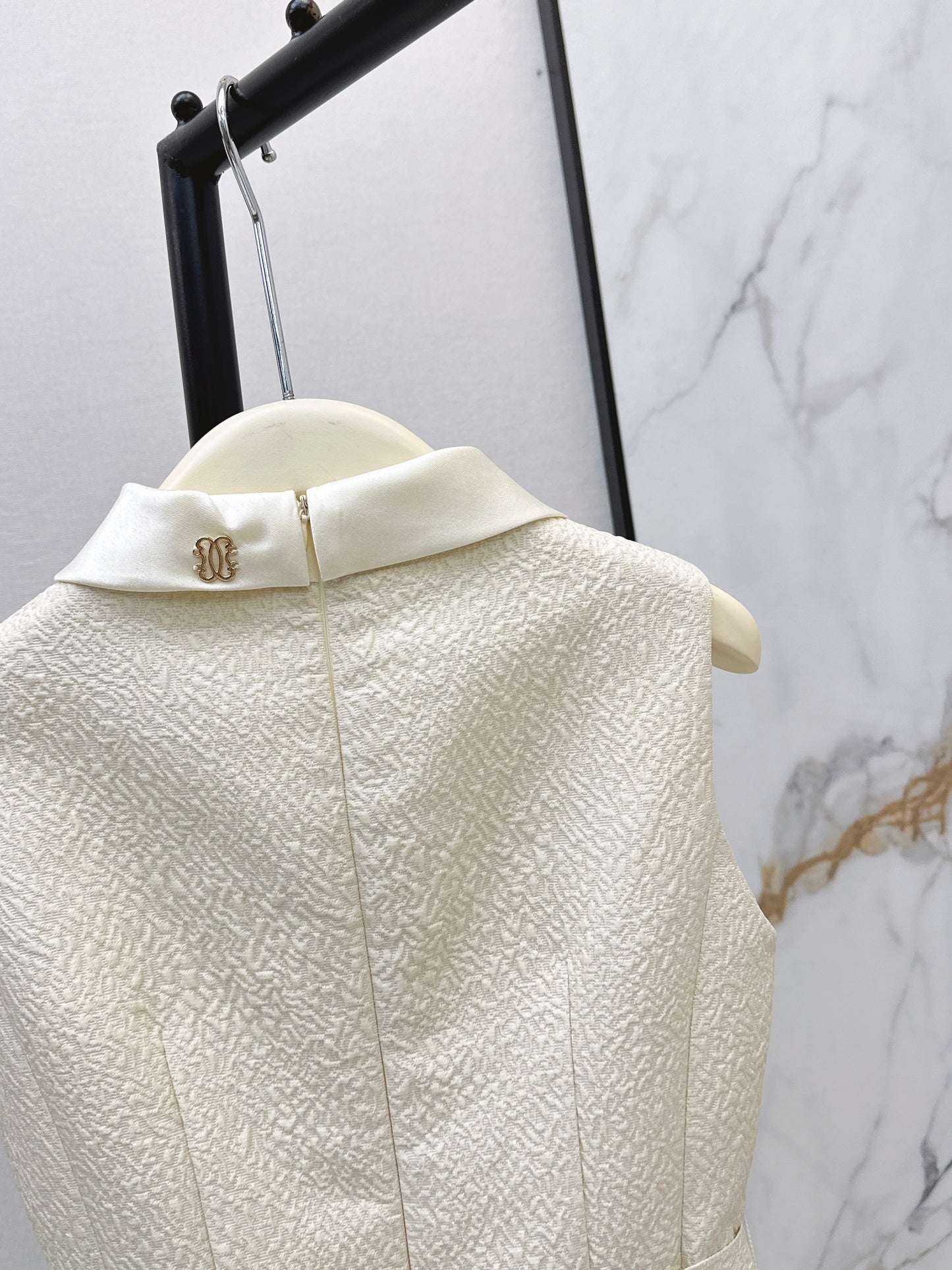 26ss Jacquard Sleeveless Dress