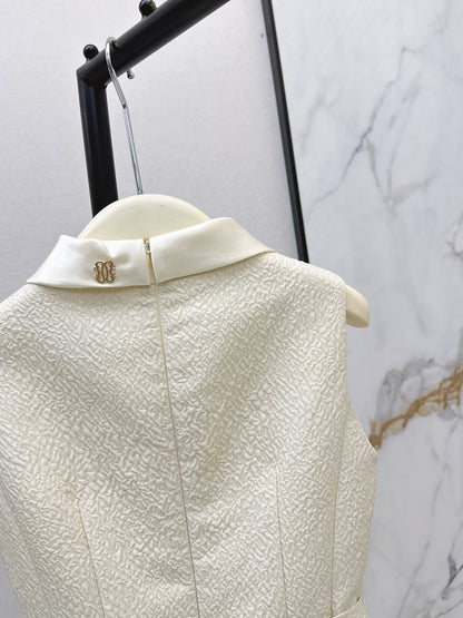 26ss Jacquard Sleeveless Dress
