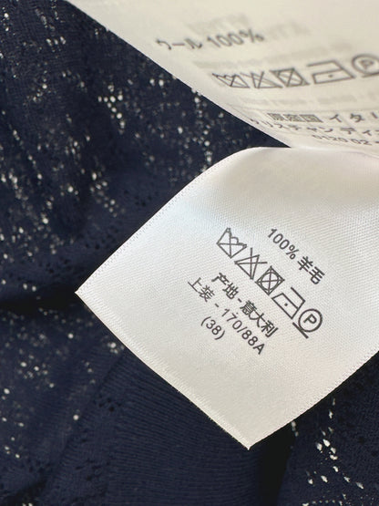 26ss Short-sleeved jacquard knit T-shirt
