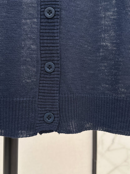 26ss Jacquard V-neck Cardigan