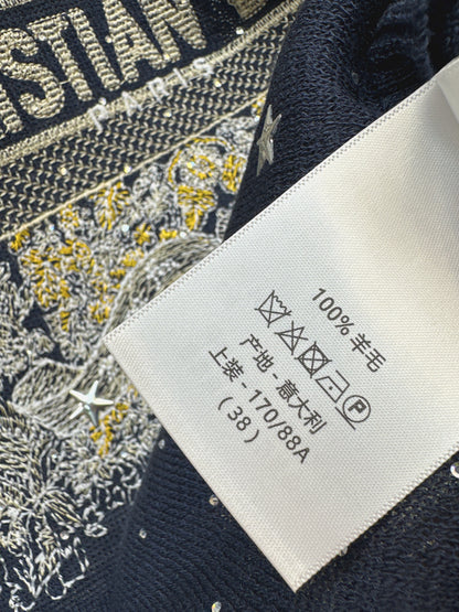 26ss Embroidered Knit T-shirt