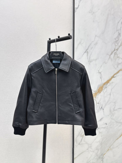 26ss Leather Jacket