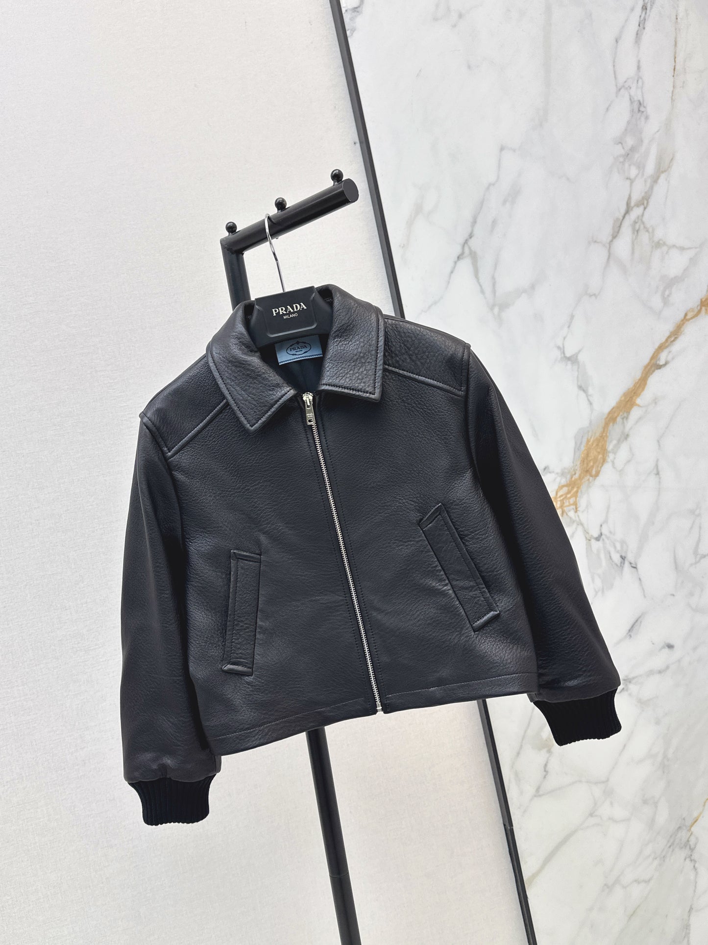 26ss Leather Jacket