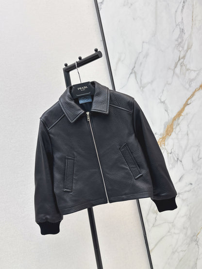 26ss Leather Jacket