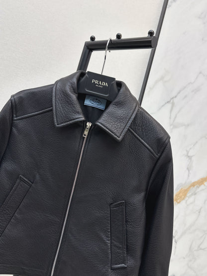 26ss Leather Jacket