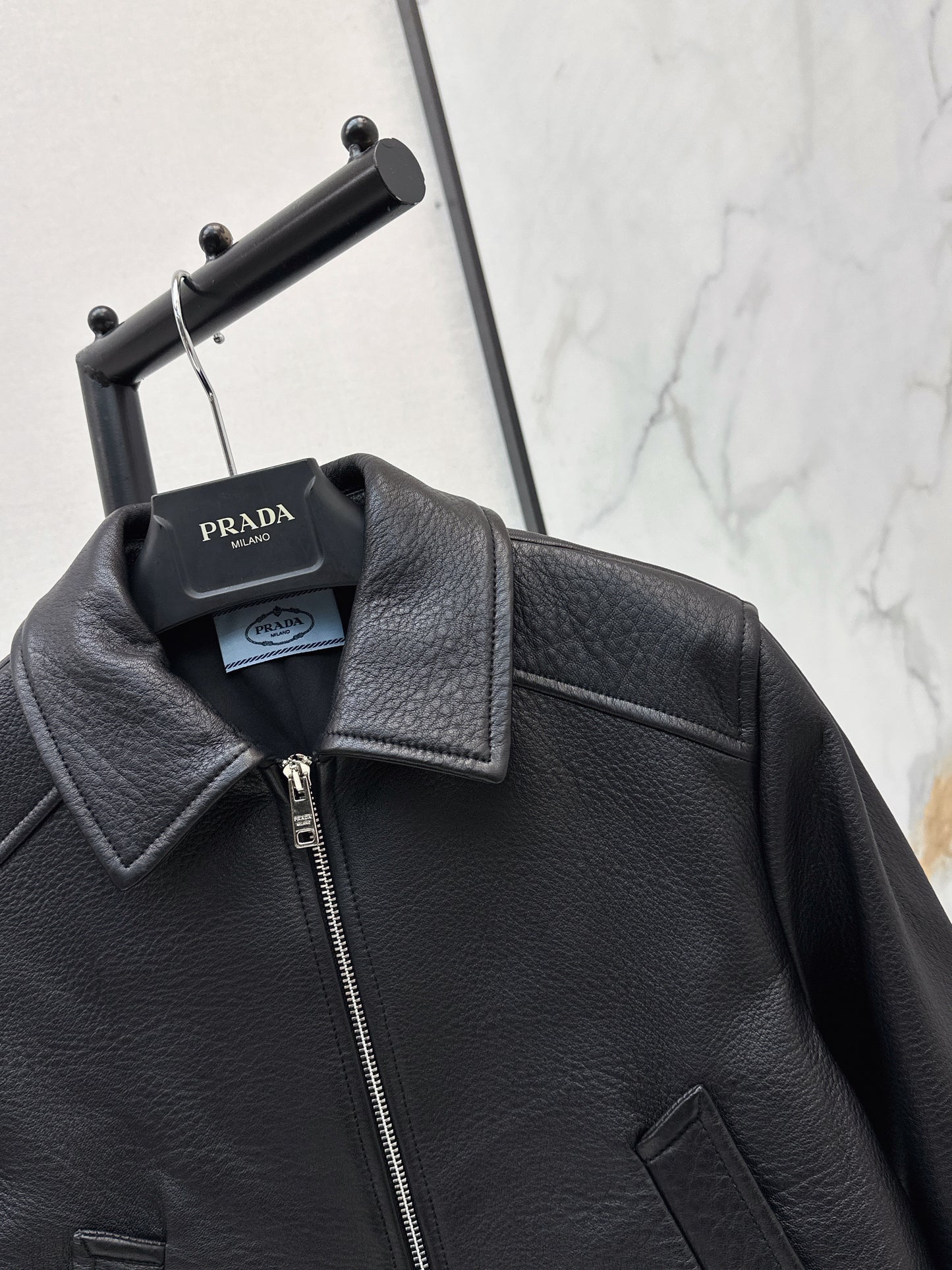 26ss Leather Jacket