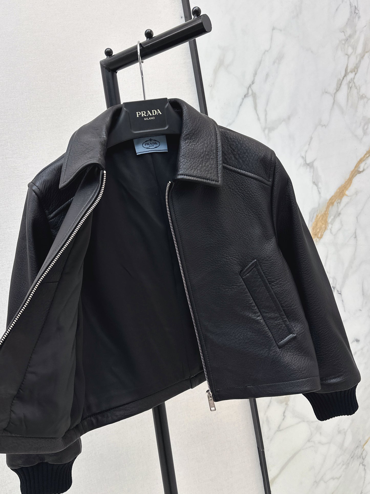 26ss Leather Jacket