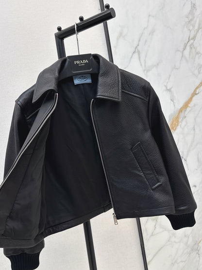 26ss Leather Jacket