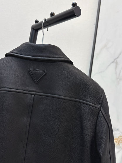 26ss Leather Jacket
