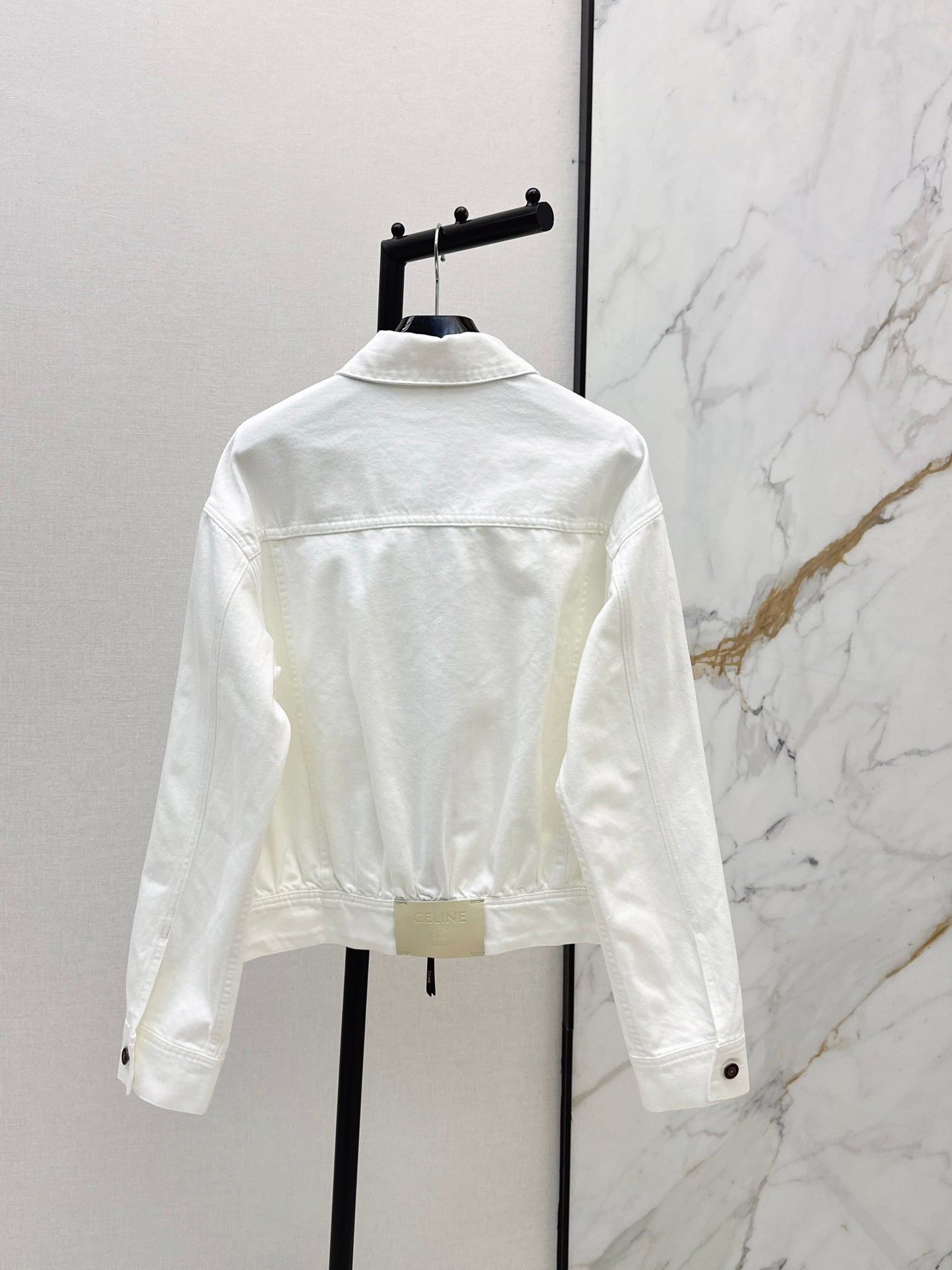 26ss Double-zip denim jacket