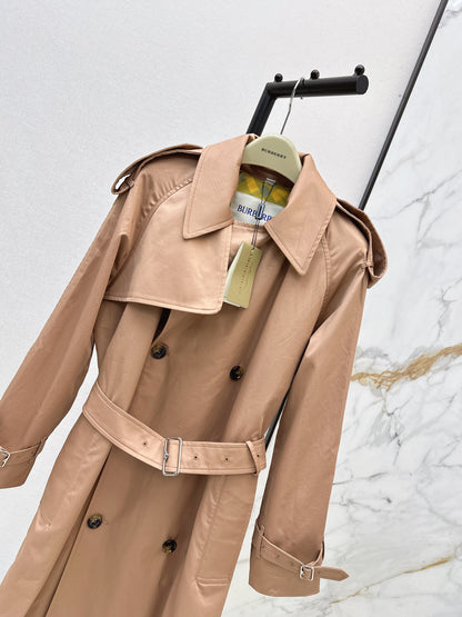 26ss Plaid-lined trench coat