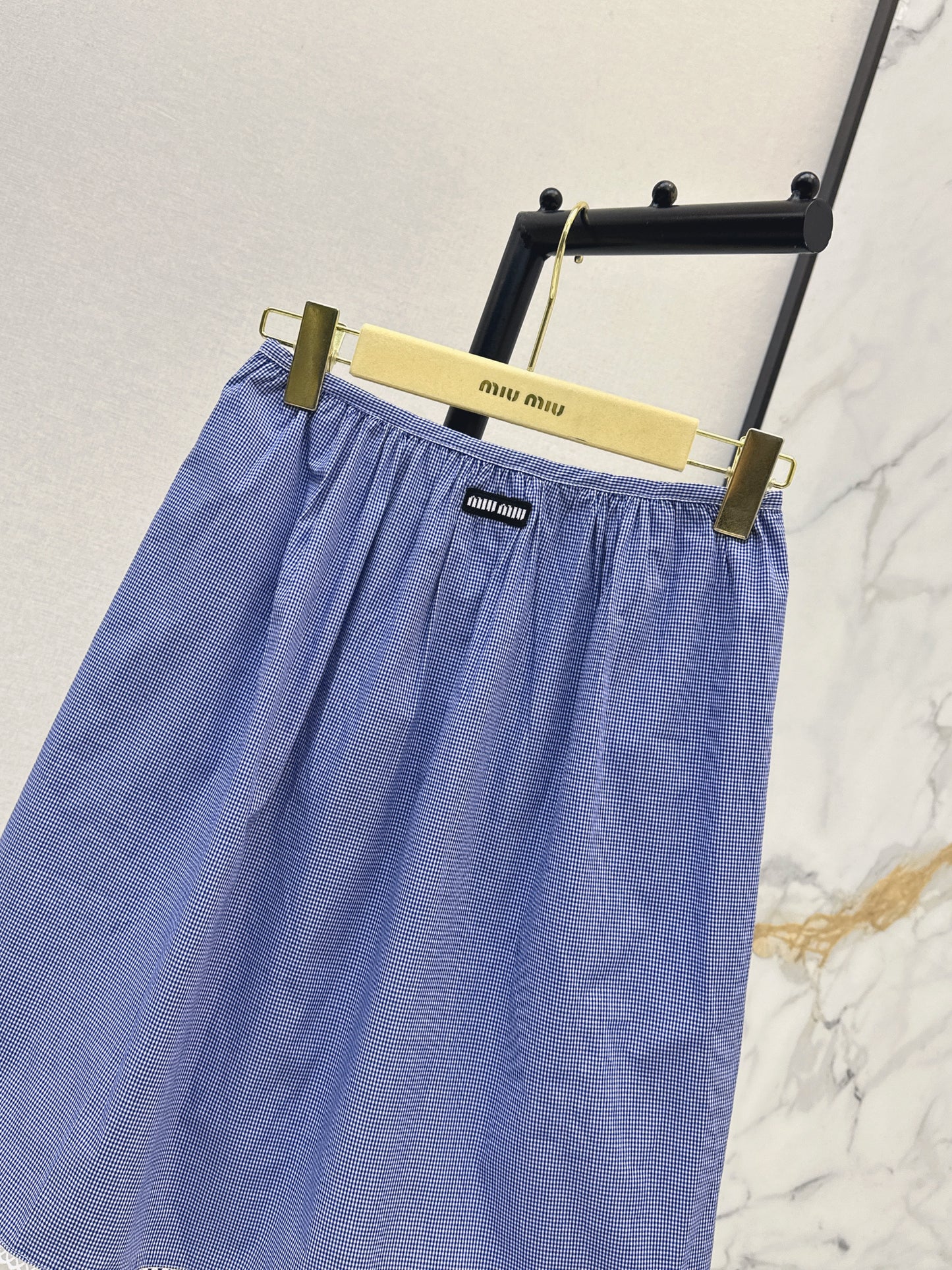 26ss Preppy Style Midi Skirt