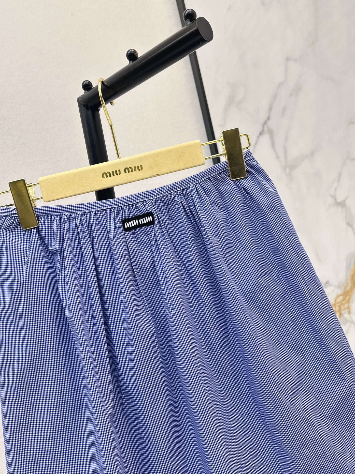 26ss Preppy Style Midi Skirt