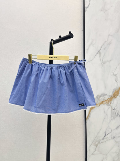 26ss Preppy Short Skirt