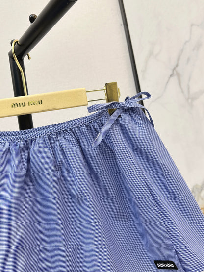 26ss Preppy Short Skirt