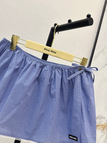 26ss Preppy Short Skirt