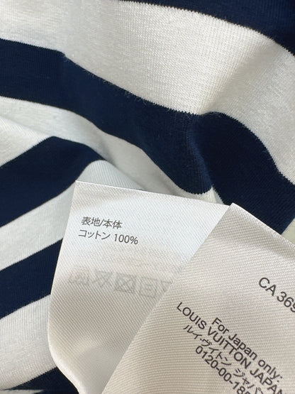 26ss Striped U-neck T-shirt