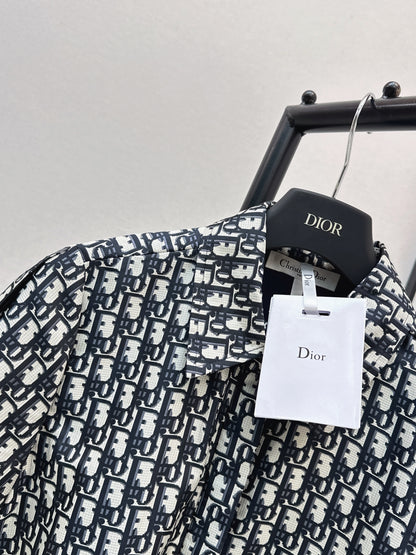 26ss Jacquard Pleated Dress