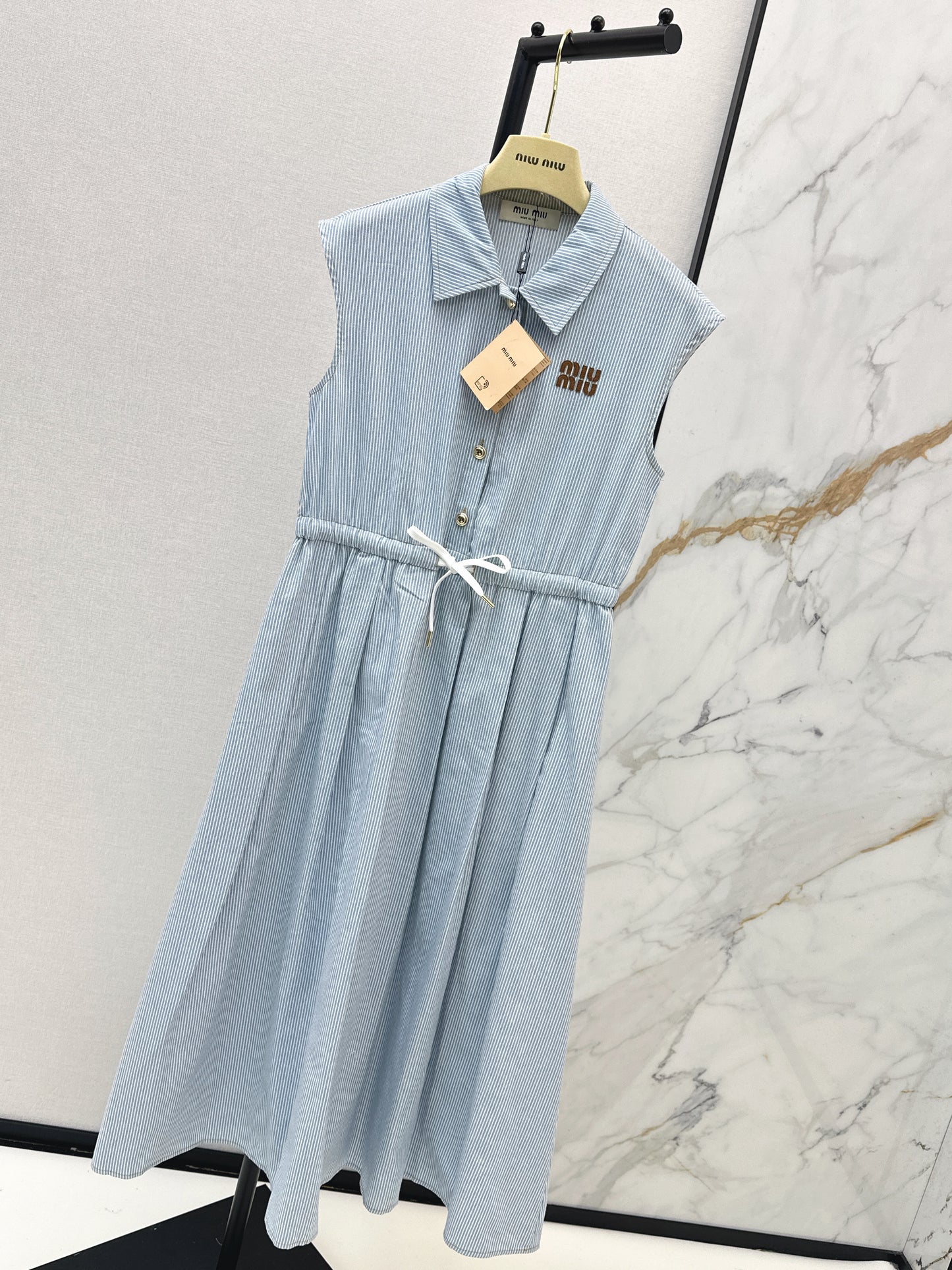 26ss Collared Long Dress