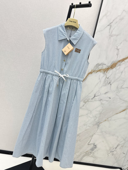 26ss Collared Long Dress