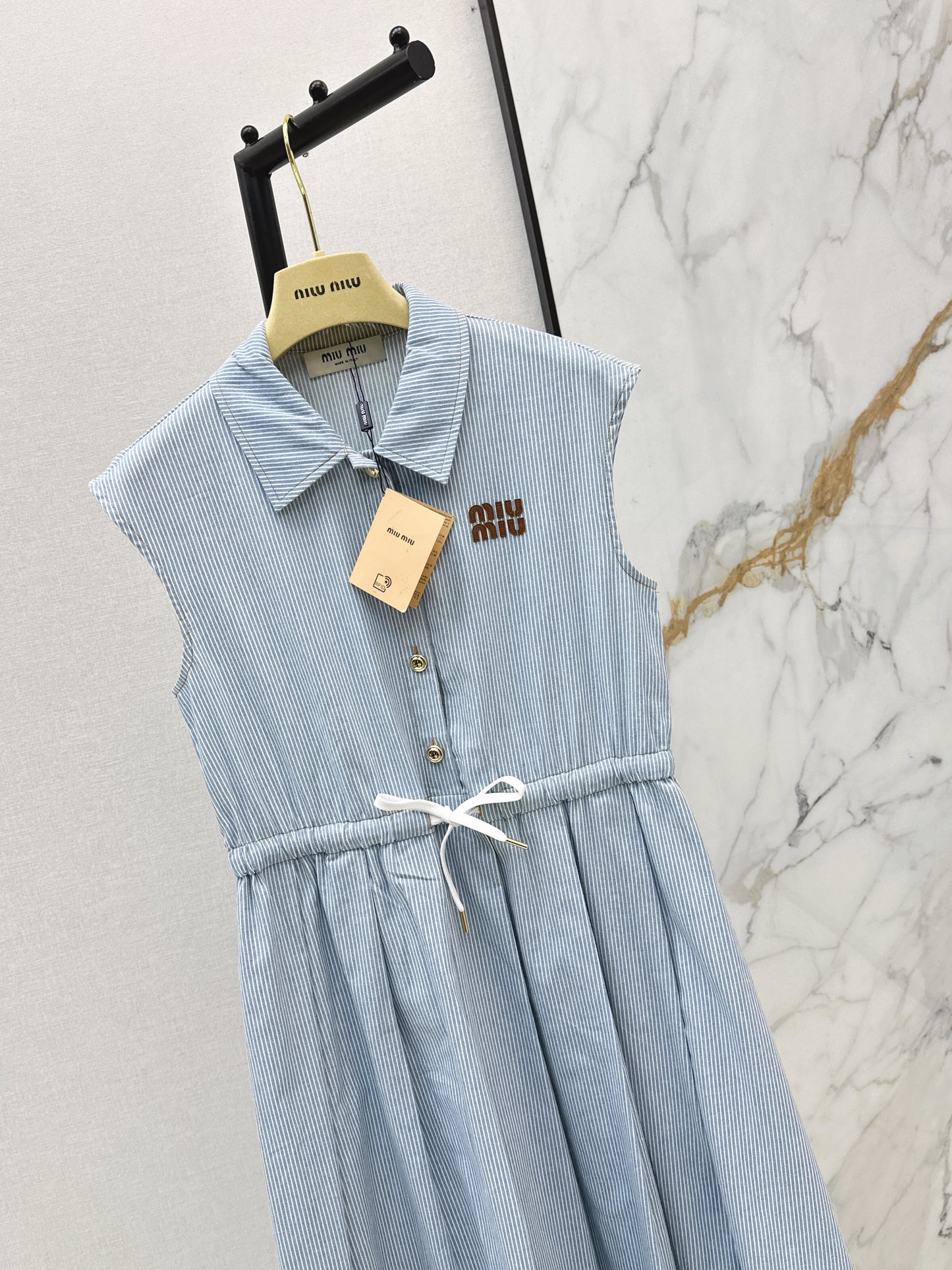 26ss Collared Long Dress