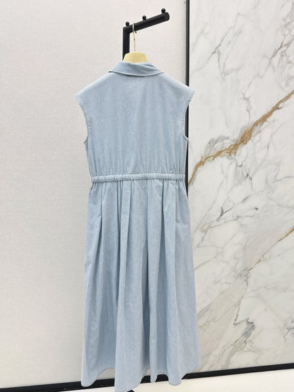 26ss Collared Long Dress