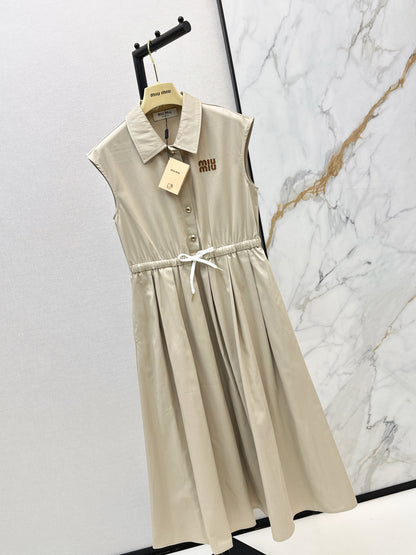 26ss Collared Long Dress