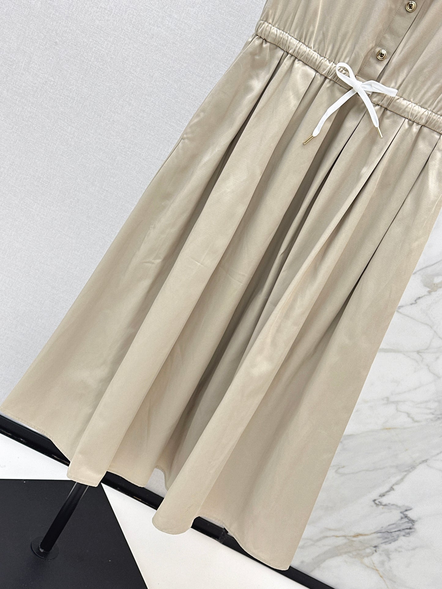 26ss Collared Long Dress