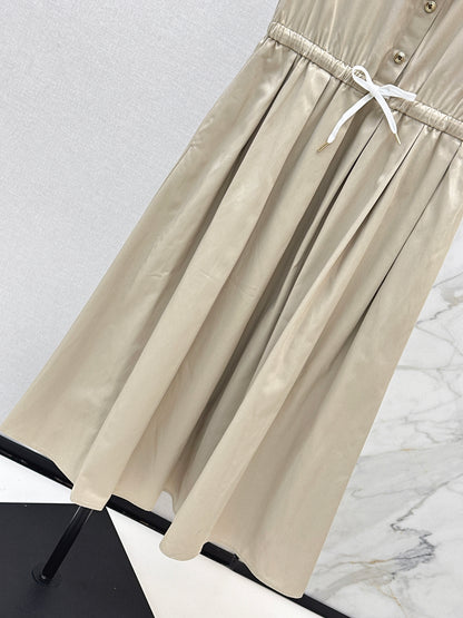 26ss Collared Long Dress