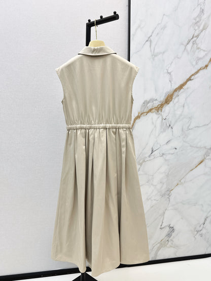 26ss Collared Long Dress