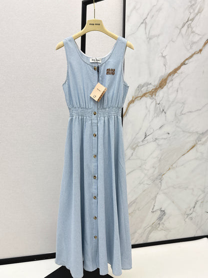 26ss Sleeveless Long Dress