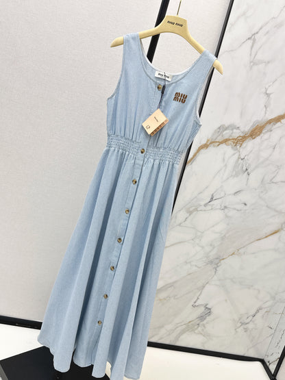 26ss Sleeveless Long Dress