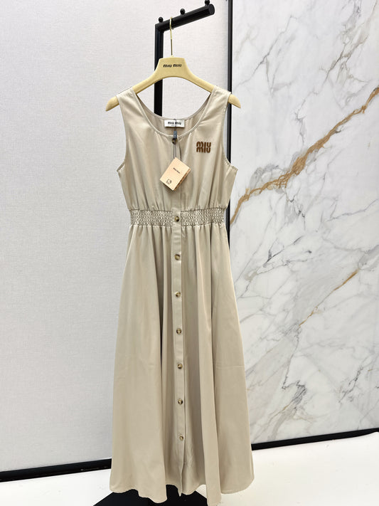 26ss Sleeveless Long Dress