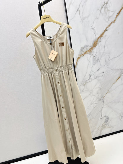 26ss Sleeveless Long Dress