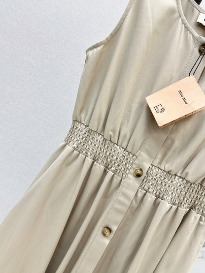 26ss Sleeveless Long Dress