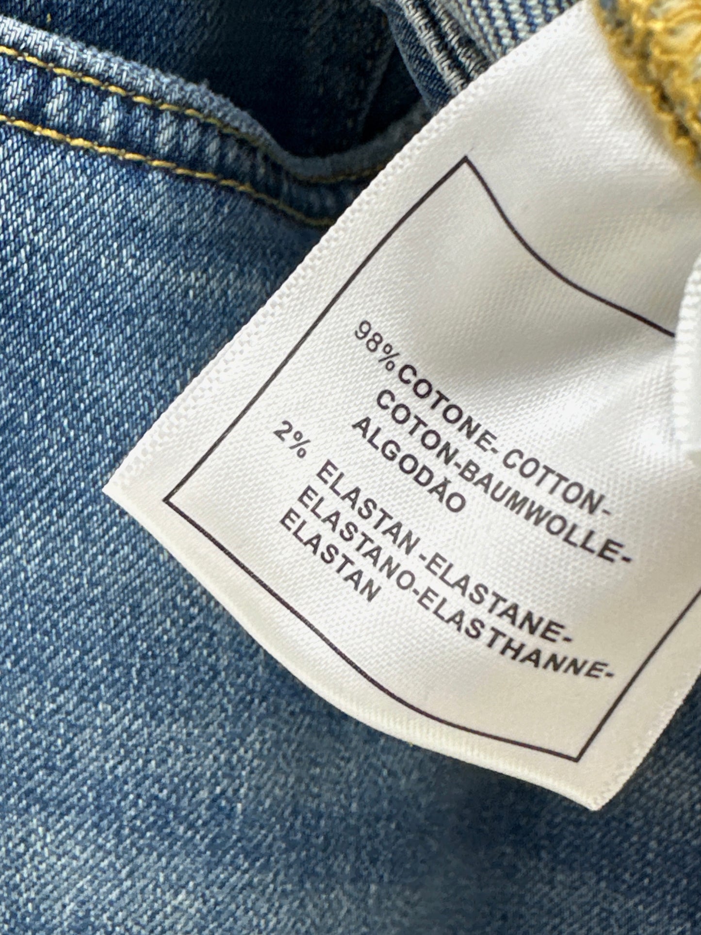 26ss Slim-fit flared jeans