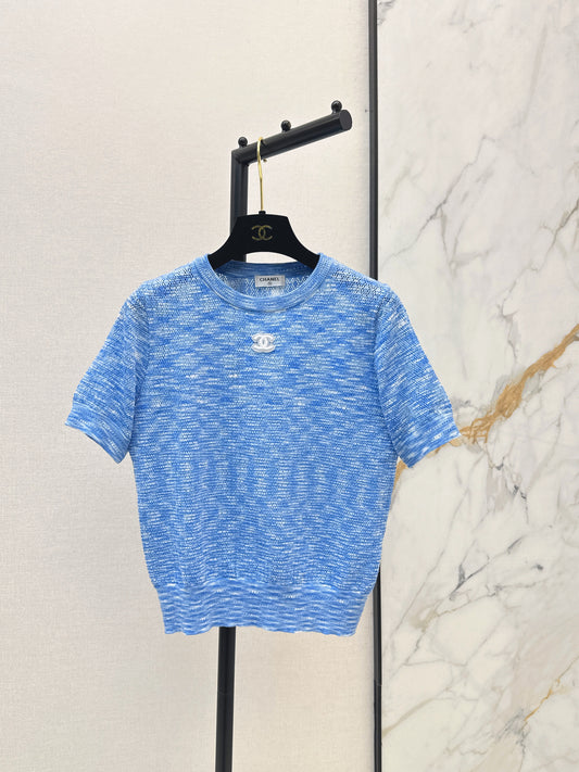 26ss Striped Knit T-Shirt