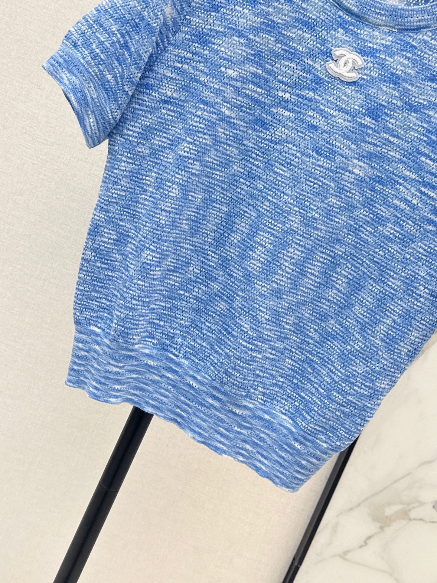 26ss Striped Knit T-Shirt