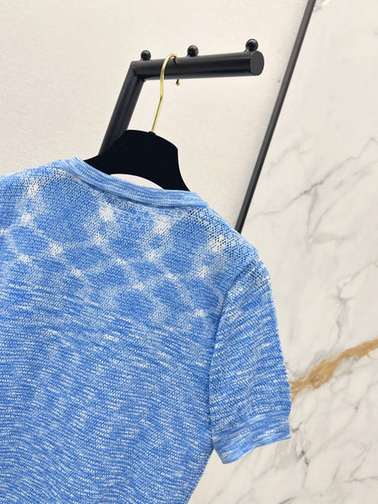26ss Striped Knit T-Shirt